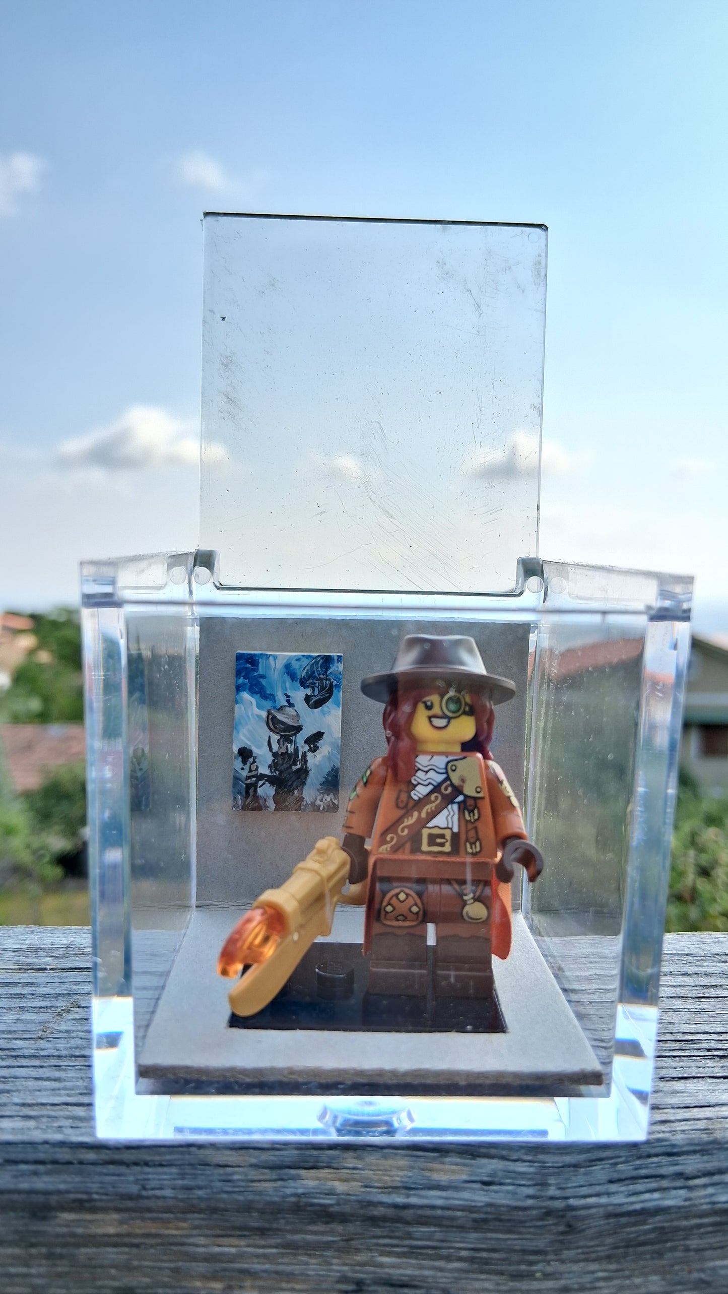 Cubo in Plexiglass – Nova Atlantis – Didier Graffet