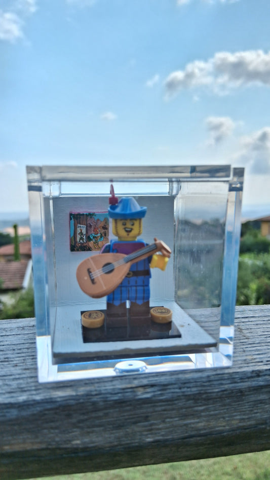 Cubo in Plexiglass – Cantastorie di Robin Hood