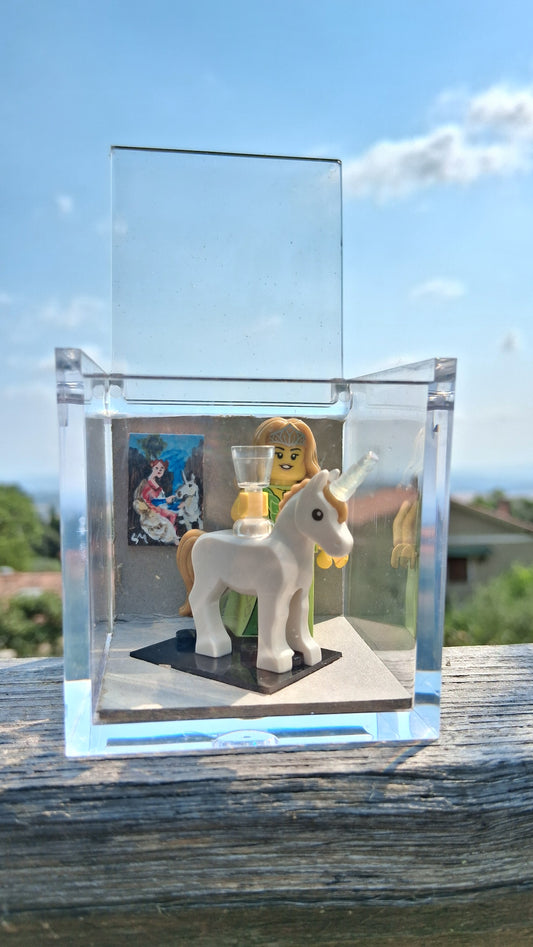 Cubo in Plexiglass – La Dama con l'Unicorno