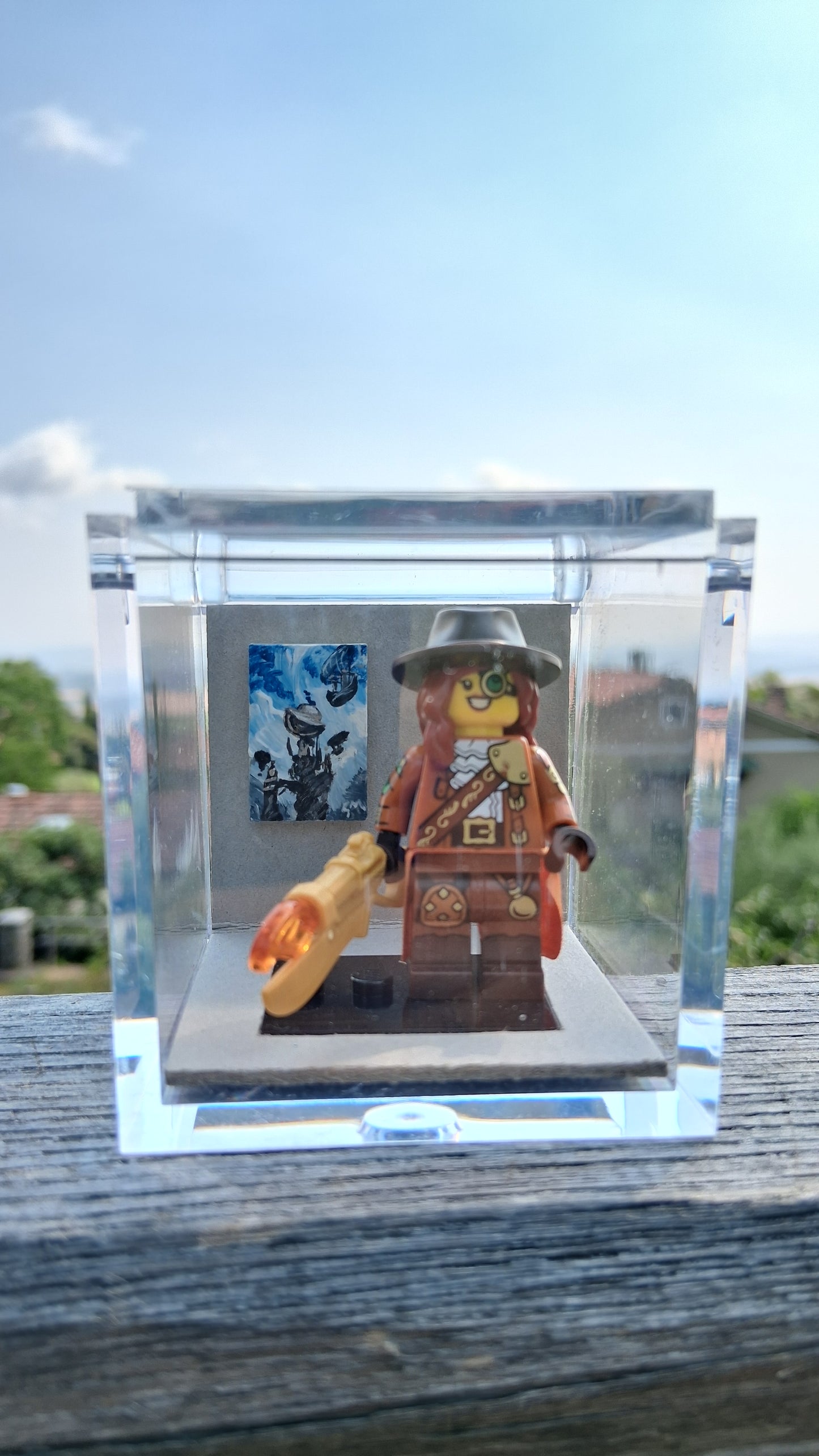 Cubo in Plexiglass – Nova Atlantis – Didier Graffet